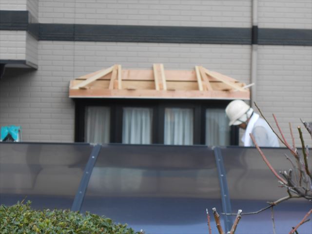 伊豆の国市アルミ製弓型出窓