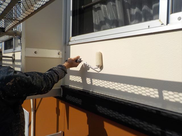 三島市アパート塗装仕上げ