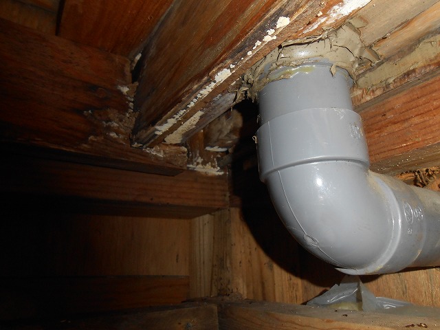 ベランダ排水口