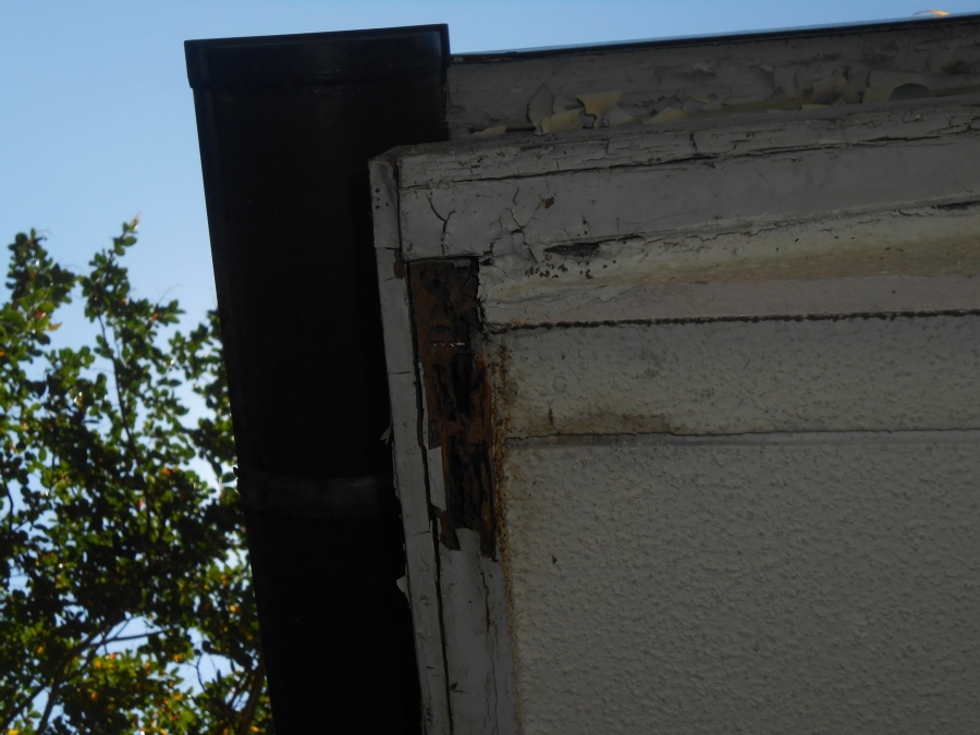 函南町現場調査破風板腐食