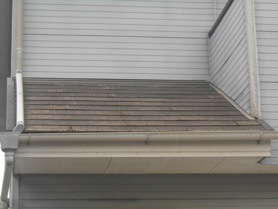 沼津市住宅カラーベスト劣化