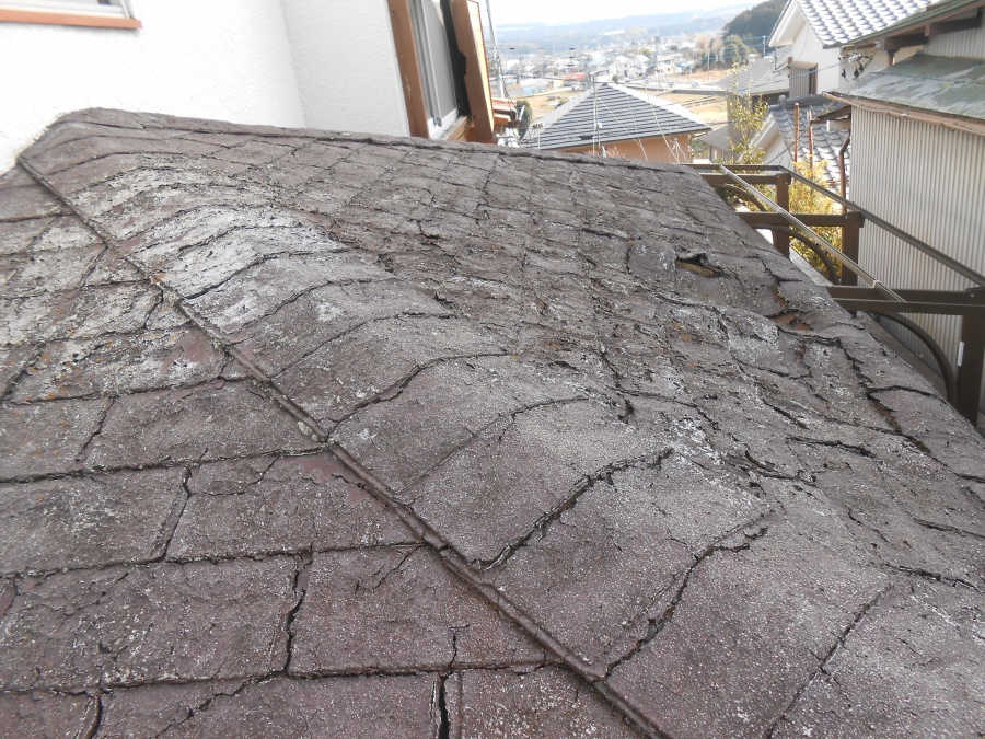 玄関上屋根腐食