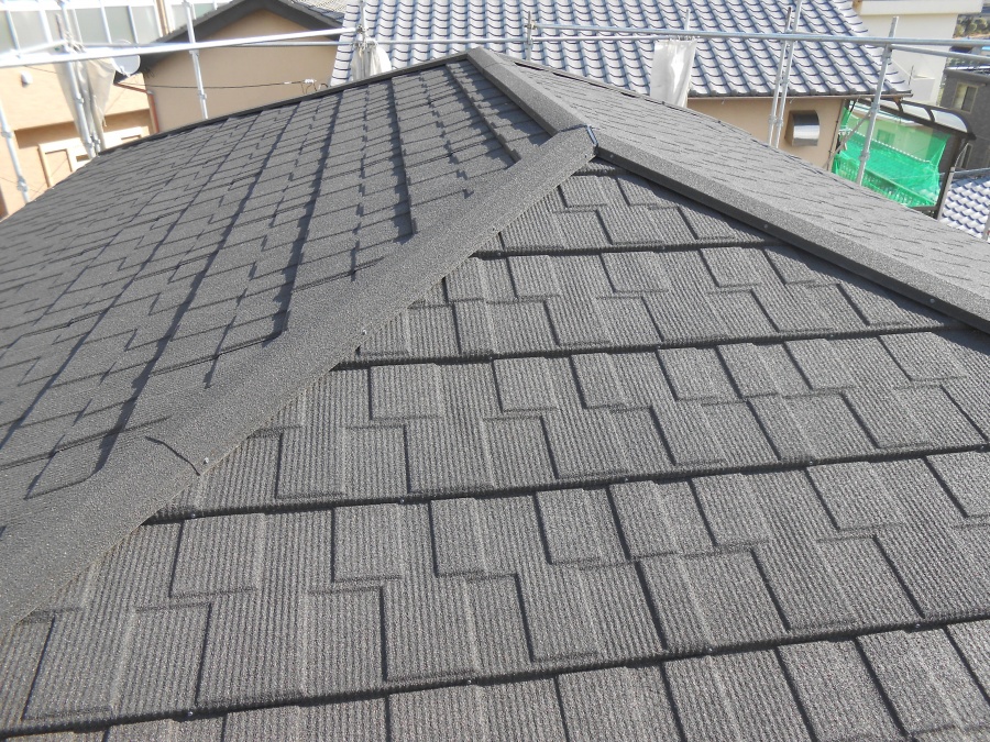裾野市セネター葺き完成