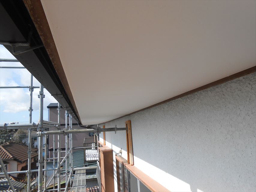 裾野市軒天井塗装