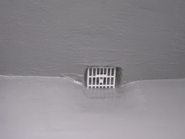 ルーフドレイン施工後