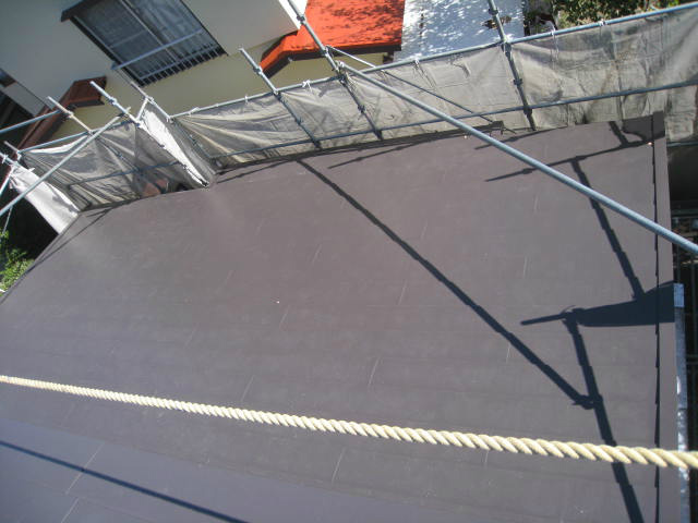 沼津市ガルバリウム鋼板葺き