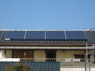 太陽光発電設置