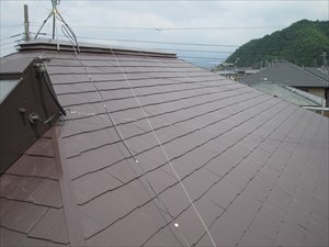 沼津市屋根塗装施工後