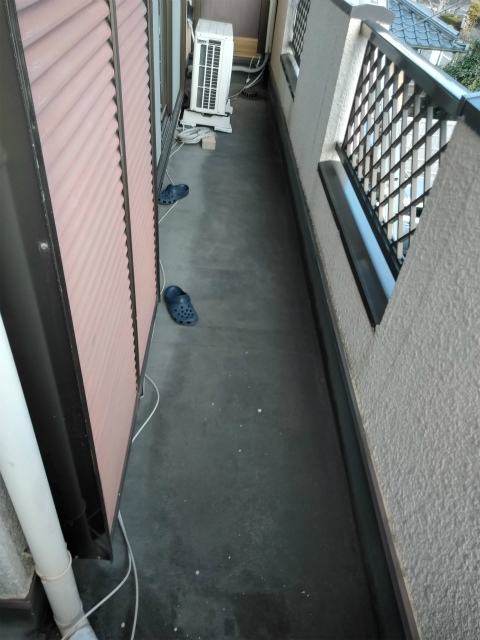 三島市ベランダ現場調査