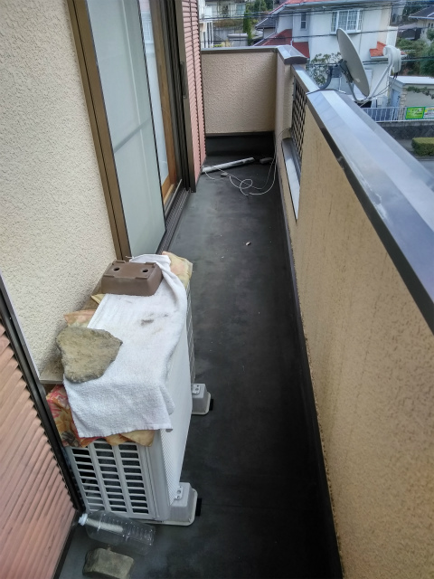 三島市ベランダ現場調査