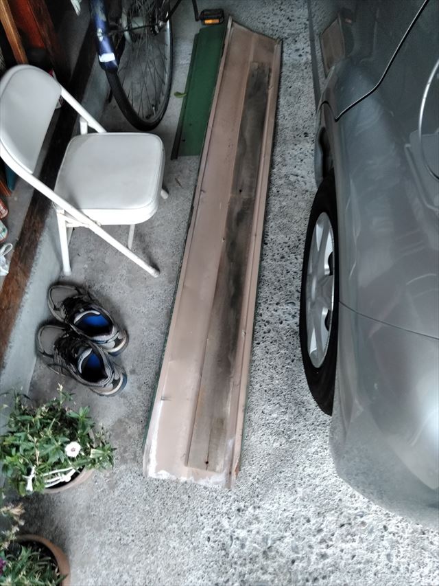 沼津市棟板金破損