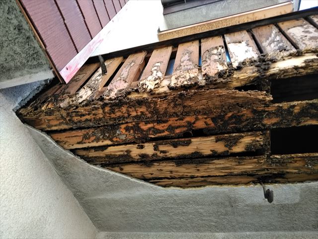 沼津市戸建外壁剥がれ