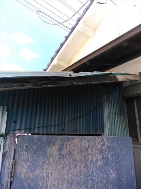 沼津市垂木腐食