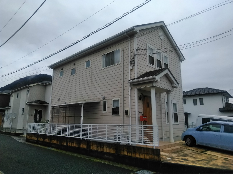 沼津市外壁シリコン塗装前