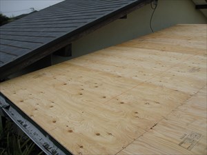沼津市屋根葺き替え下地工事