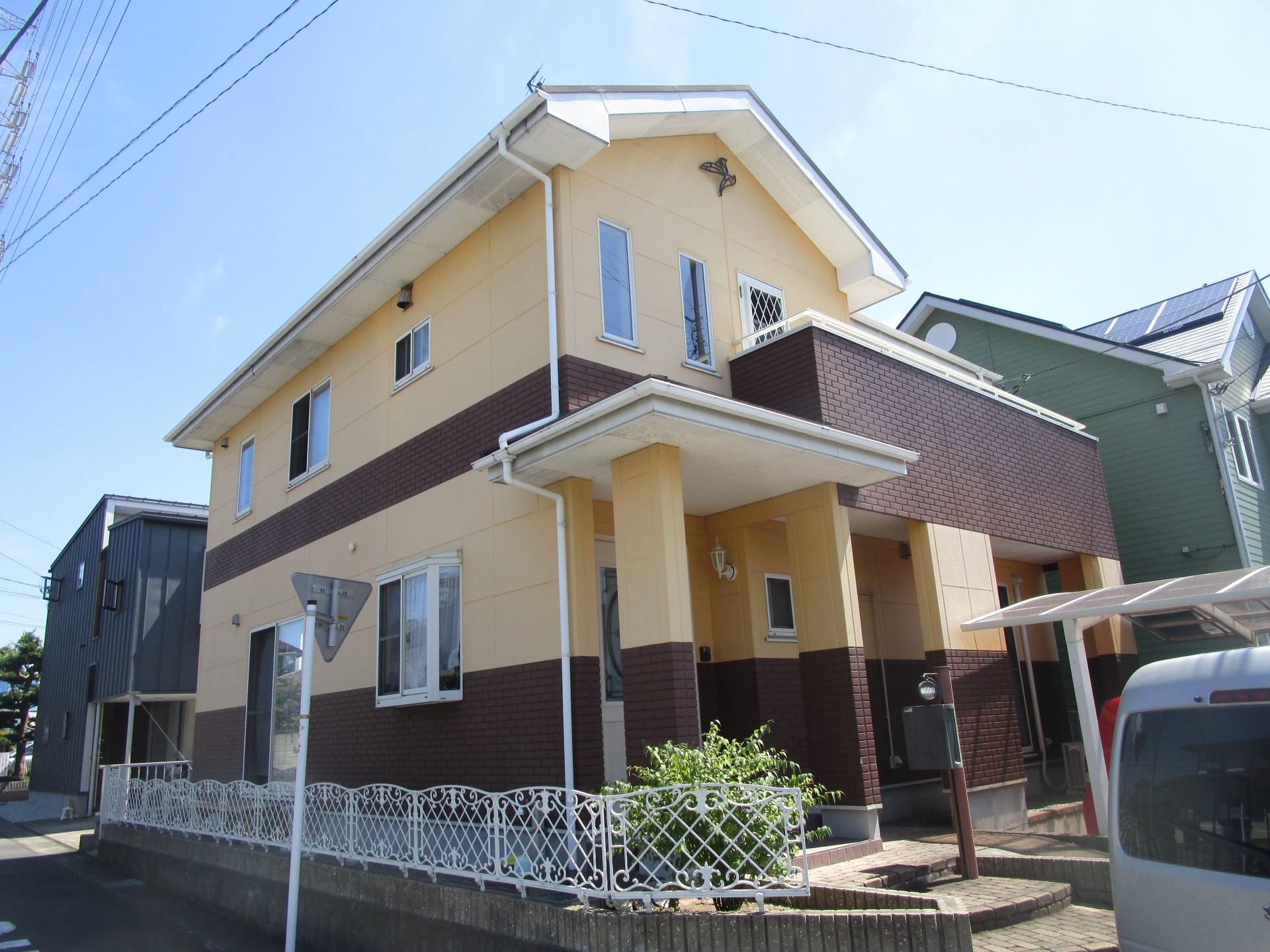 裾野市外壁塗装塗装前