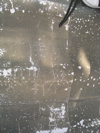 塗装のはげ・ひび割れ