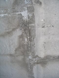 防水シート亀裂