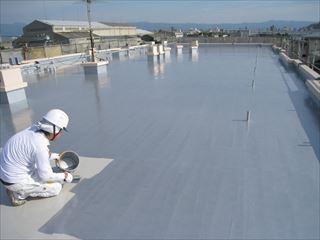 マンション屋上防水塗装