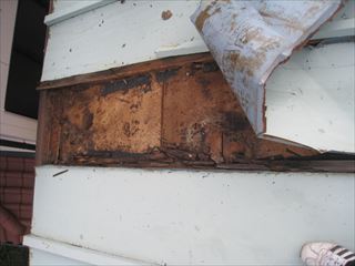 下地の腐食