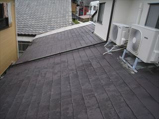 屋根材劣化状態