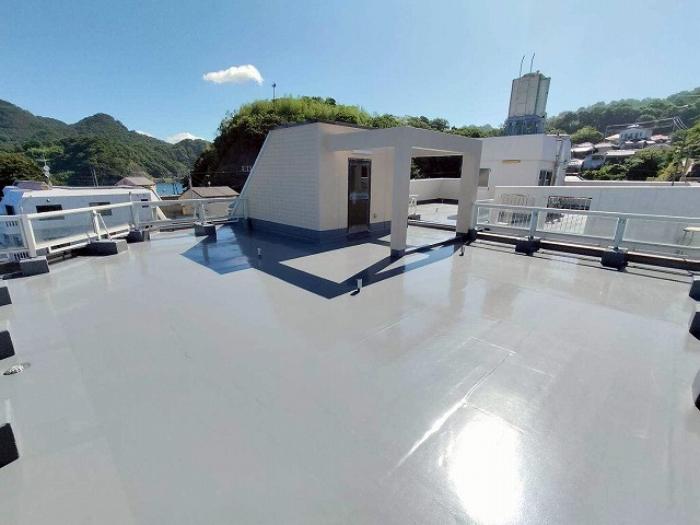 防水工事施工後