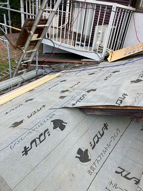 シズレキ　改質アスファルトルーフィング