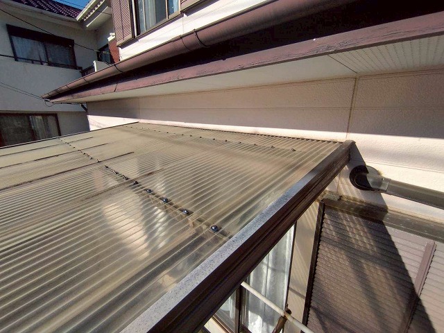 施工前　波板交換