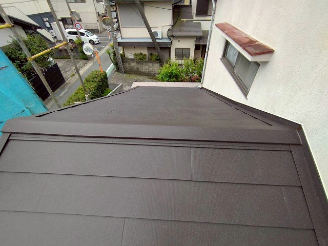 下屋根　取り合い　雨仕舞