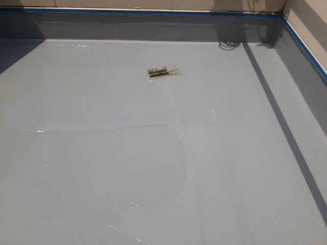 ウレタン防水２層目