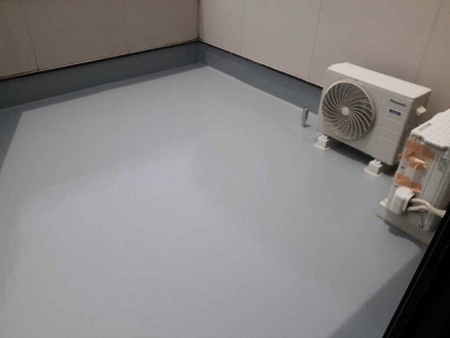 ベランダ防水施工後