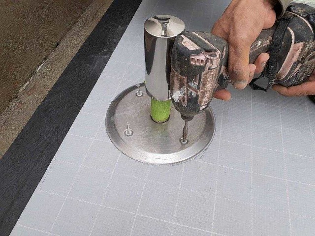 ベランダ防水通気緩衝工法