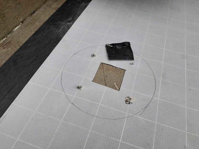 脱気筒設置作業