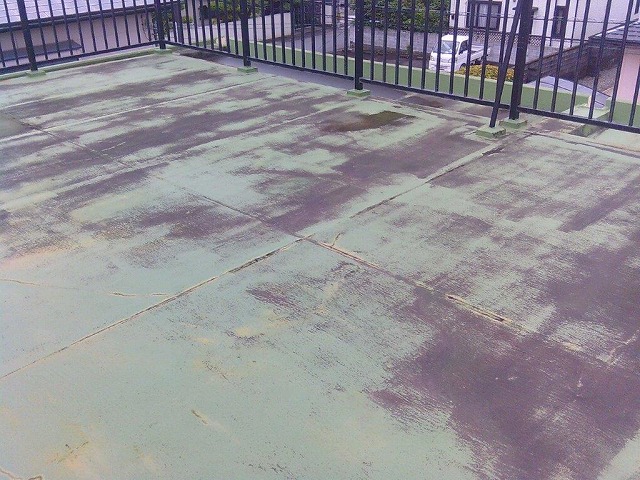 屋上防水工事施工前