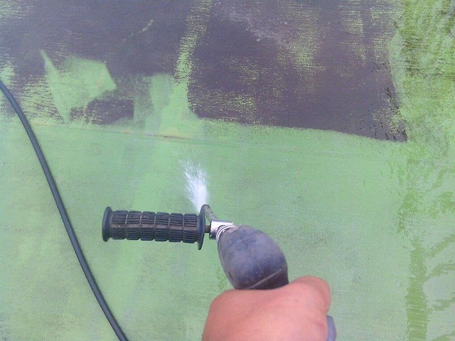 沼津市陸屋根洗浄