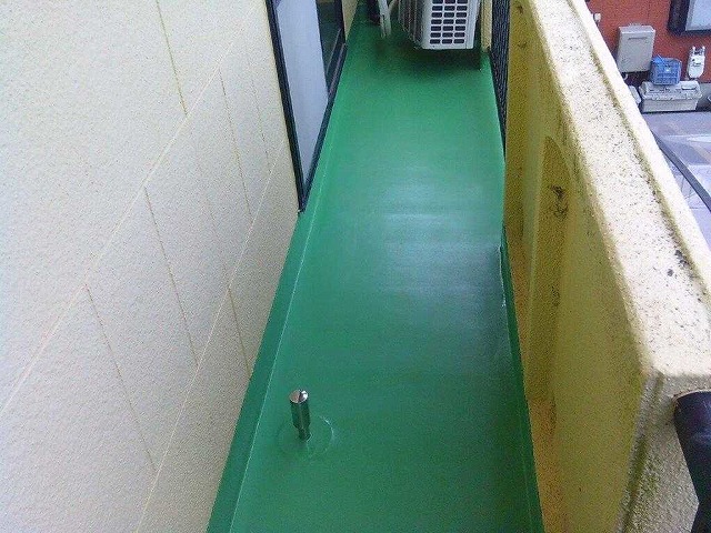 ベランダ防水工事施工後