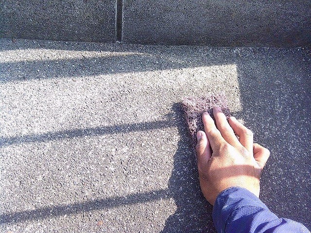 コンクリートケレン作業