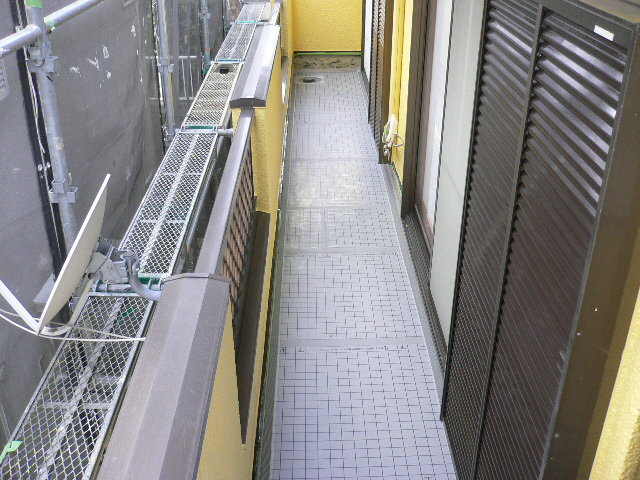 三島市ベランダウレタン防水