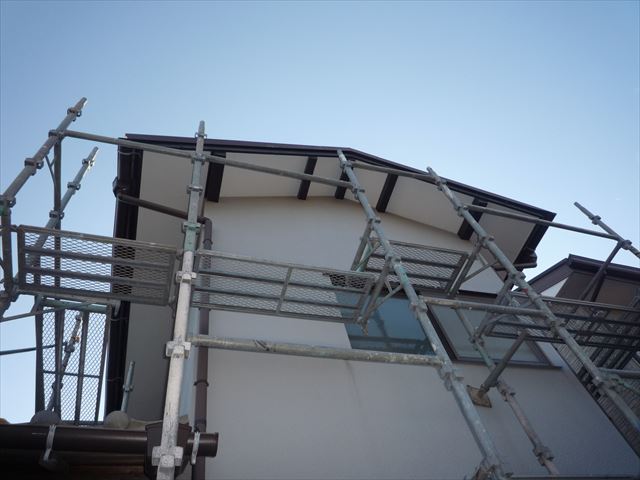 沼津市軒天足場設置