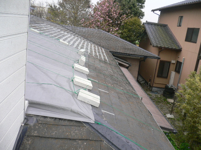 平屋雨漏り