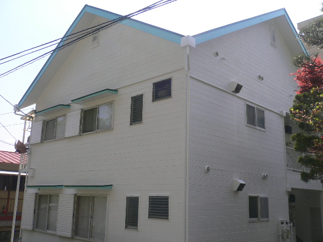 熱海市アパート塗装完成