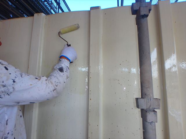 三島市給水槽塗装