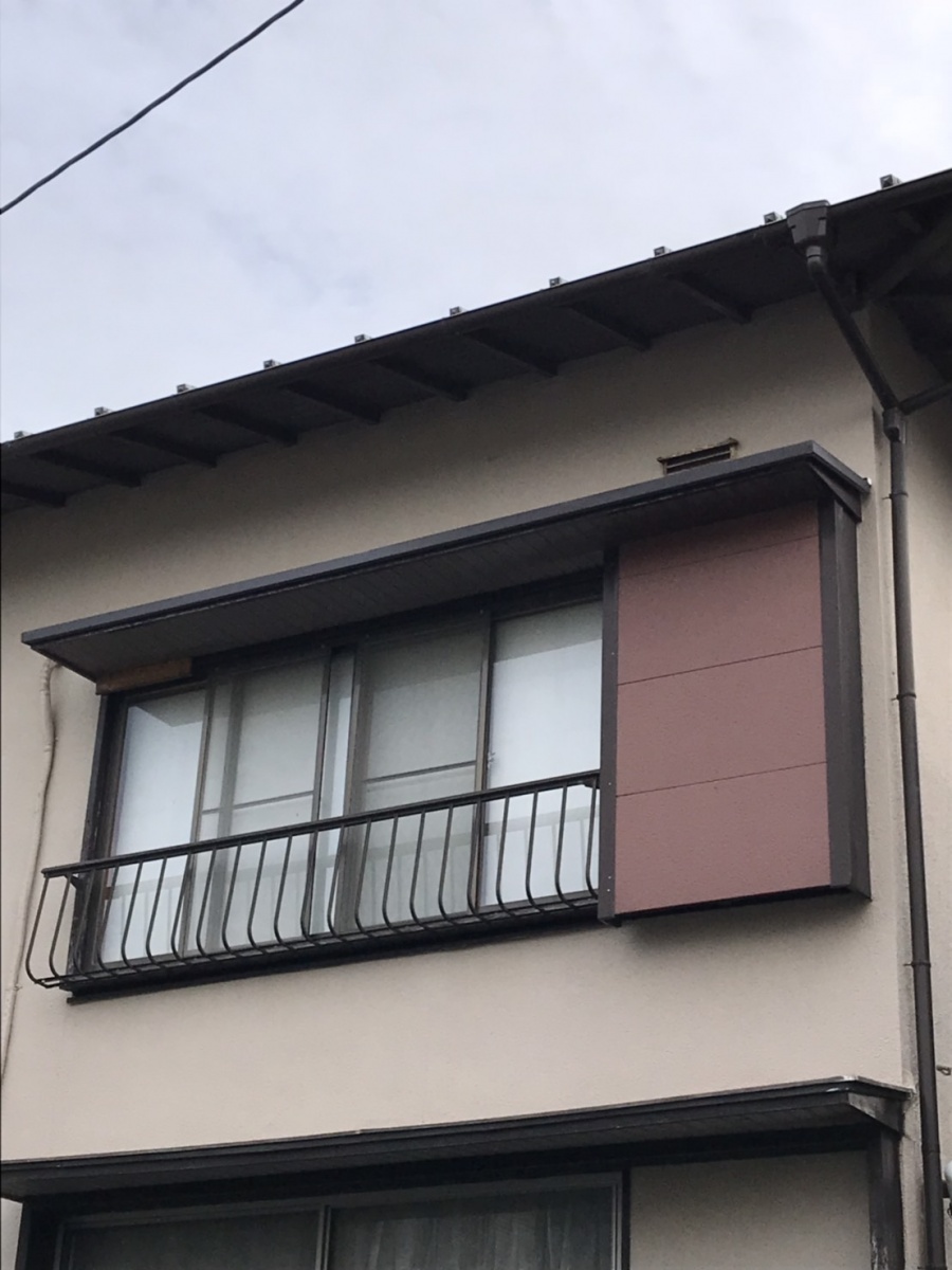 霧除け完成
