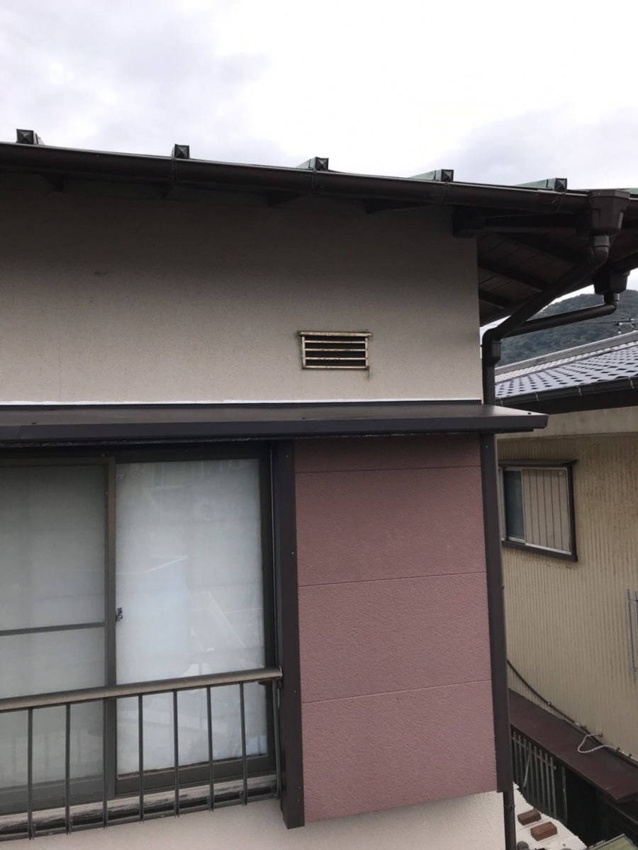 霧除け完成