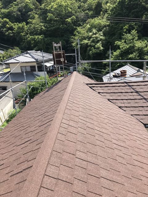 沼津市セネター重ね葺き