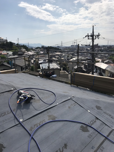 三島ストレート屋根ルーフィング