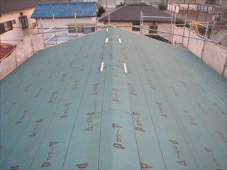 防水シート張替