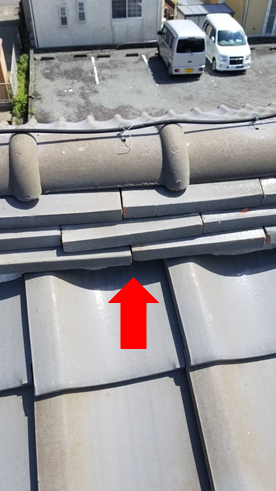 沼津のし瓦ずれ