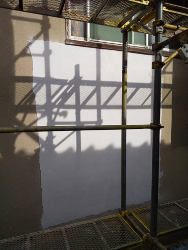 沼津外壁浮き左官補修