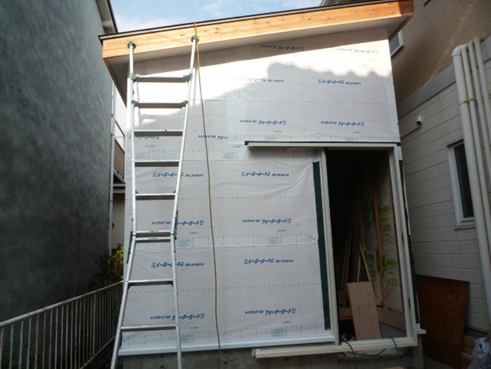 沼津増築ガルバ